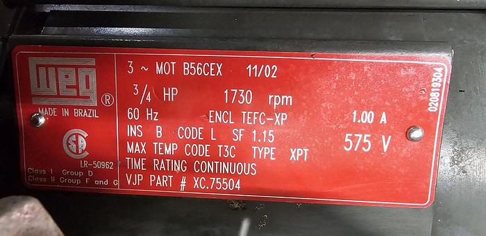 Used USED SEMCO ROTARY AIR LOCK VALVE, SIZE: 10" X 10", CARBON STEEL, WITH CYCLONE