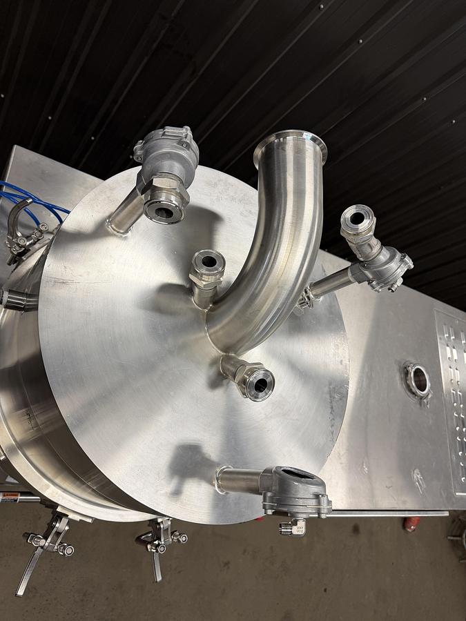 Used Used Fluid Air Fluid Bed Dryer / Granulator, Model 20L