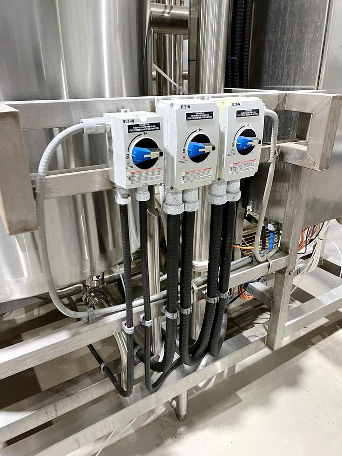 Used Used 4 Stage Nano Filtration System, With Pumps, Heat Exchanger, Tanks