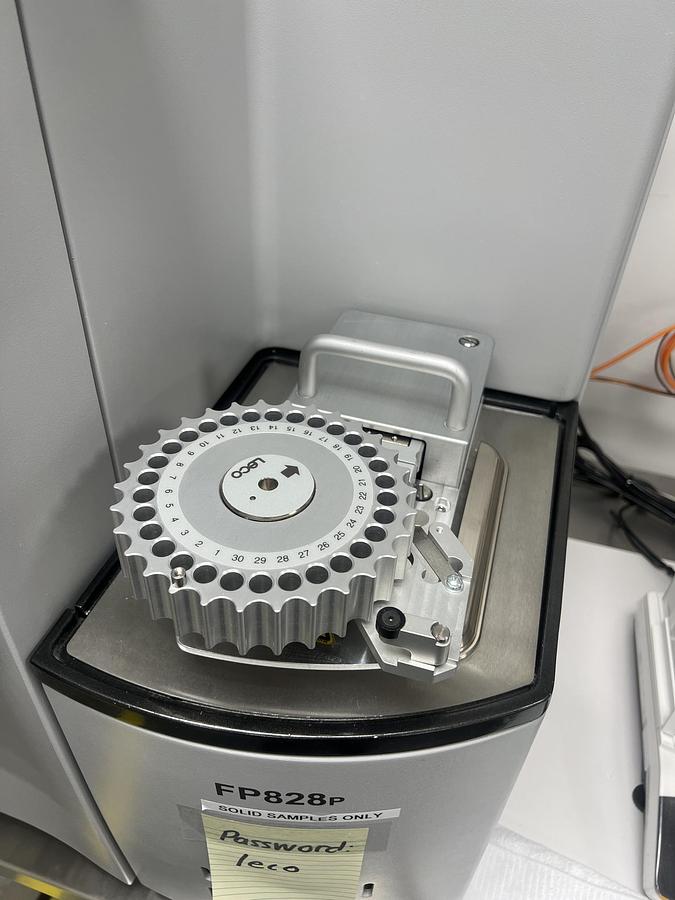 Used Used Leco Nitrogen/Protein Analyzer, Model FP828P