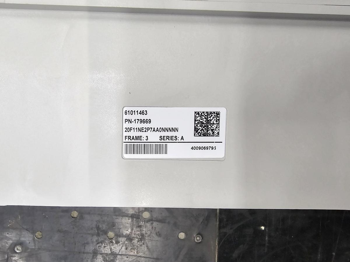 Used Used Allen-Bradley Variable Frequency Drive, Model 20F11NE3P9AA0NNNNN, 3 HP, 540-660V