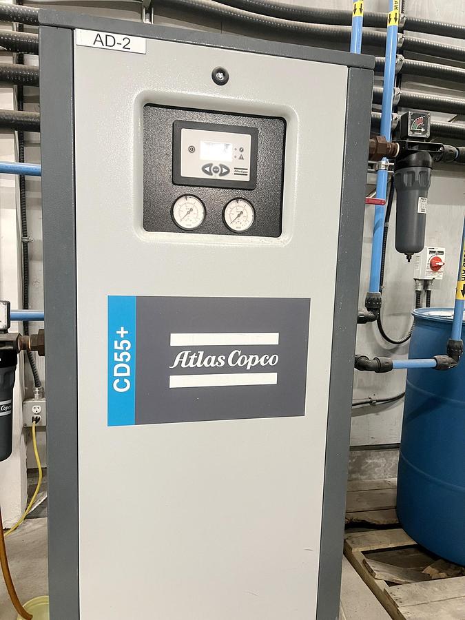 Used Used Atlas Copco GA110VSD Compressor Package