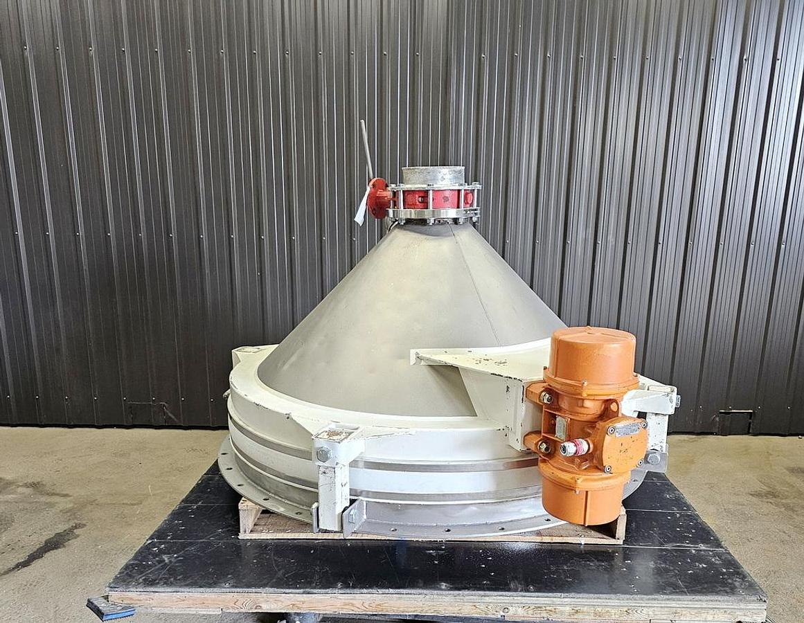 Used Used 150 Gallon Vibrating Hopper, 20 Cu.ft., Stainless Steel