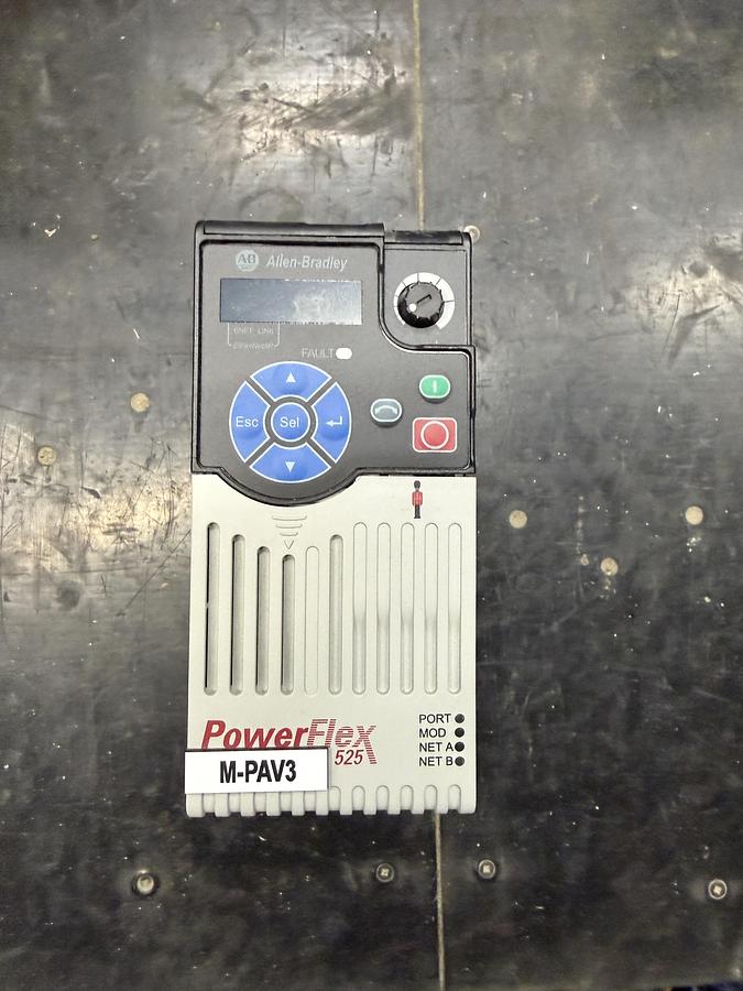 Used Used Allen-Bradley Variable Frequency Drive, Model 25B-E1P7N104, 1 HP, 460-600V