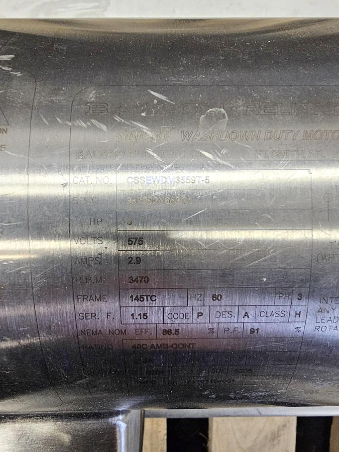 Used TCL Auction - Maple Leaf Foods - Ontario - Lot 26 - Pump and filter