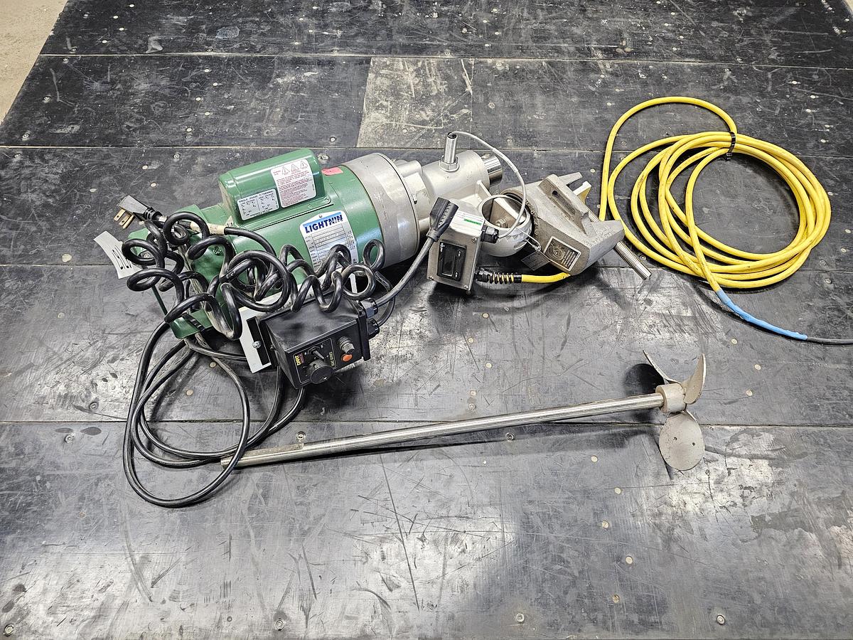 Used Used Lightnin Clamp-on Mixer, 0.5 HP