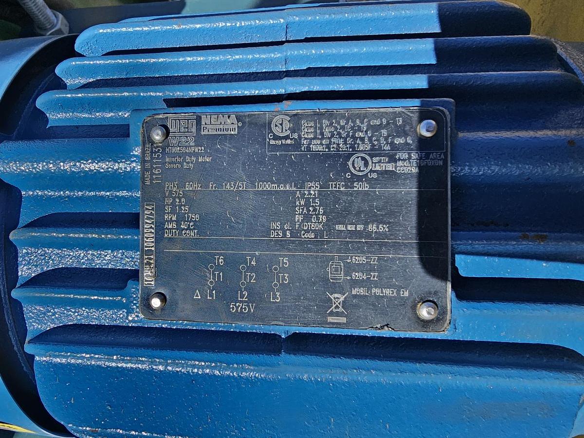 Used Used Simar-Dacon Bucket Elevator, 16' High