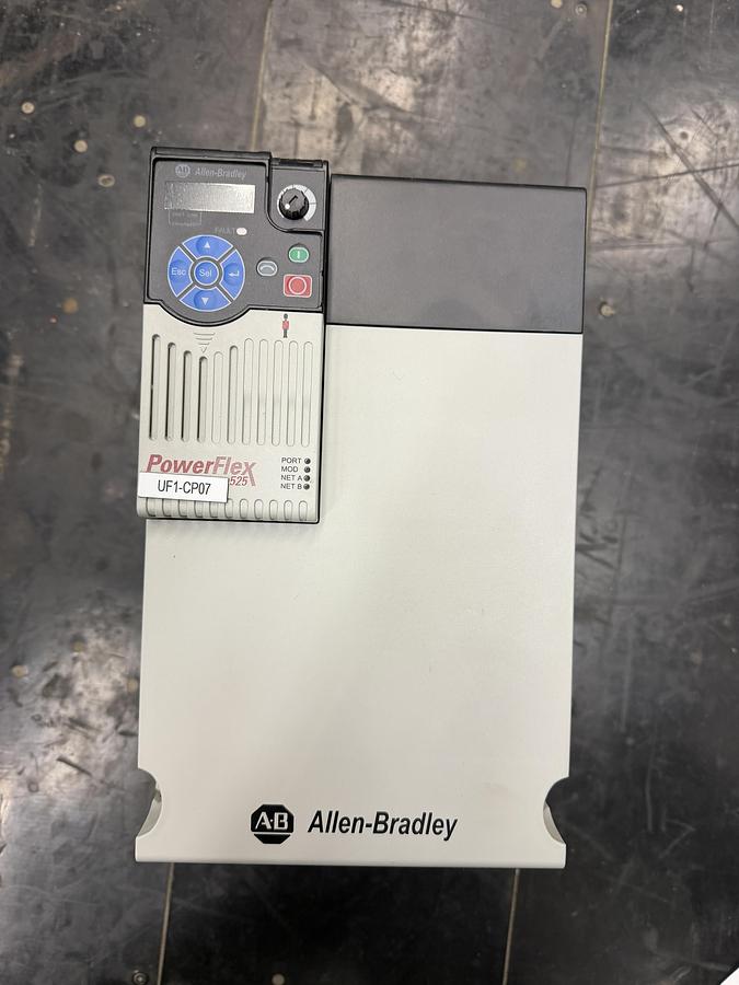 Used Used Allen-Bradley Variable Frequency Drive, Model 25B-E027N104, 20 HP, 460-600V