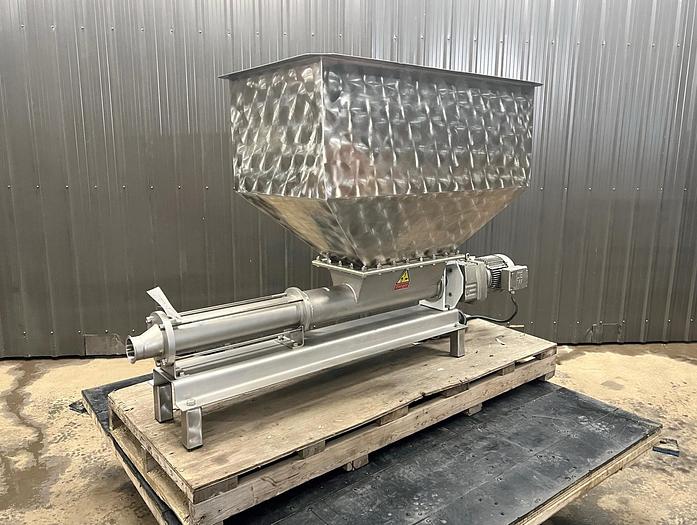 Used USED SEEPEX PROGRESSIVE CAVITY PUMP, STAINLESS STEEL, SANITARY