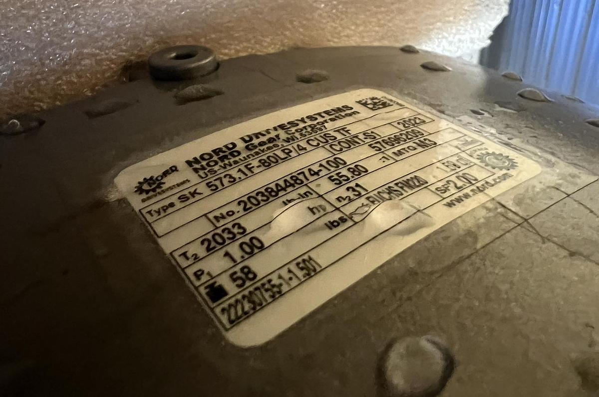 Used Unused DMN Westinghouse Rotary Air Lock Valve, 8'' x 8''