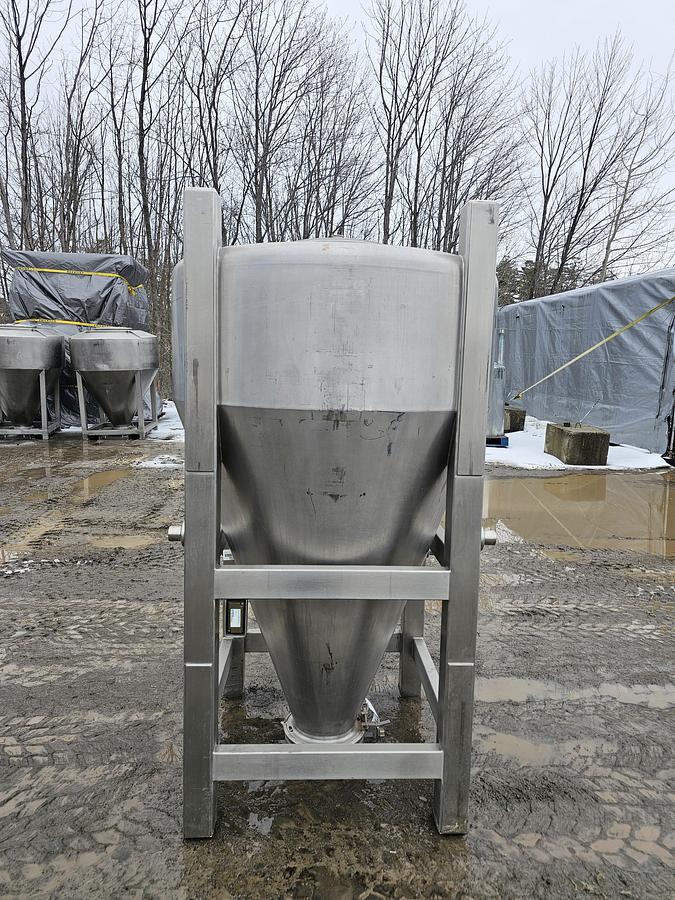 Used Used 310 Gallon Tank (Tote), Stainless Steel