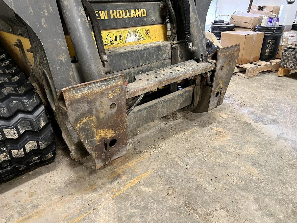 Used Used 2016 New Holland Compact Track Loader, Model C232 With Three Attachments