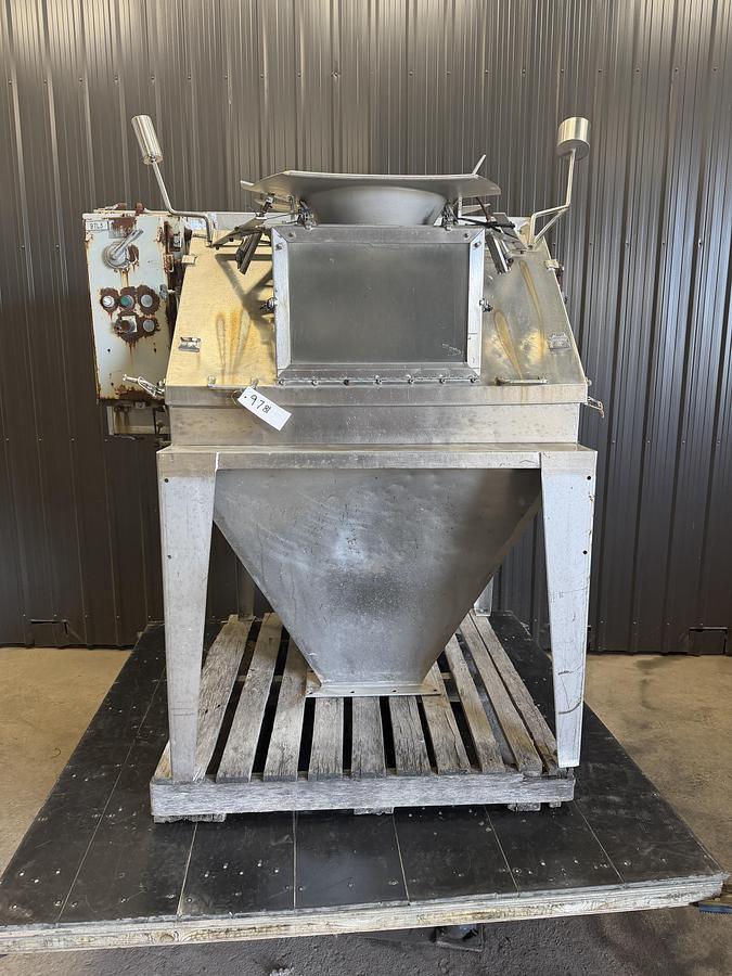 Used Used Stainless Steel Bag Dump Station