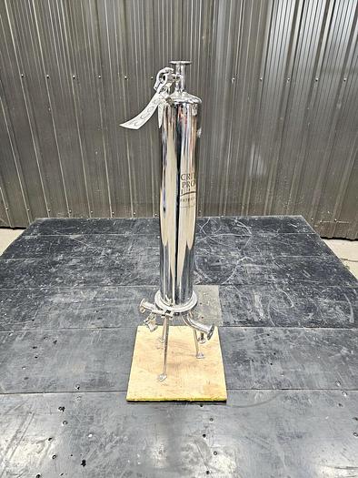 Used USED FILTER, CARTRIDGE TYPE, 1" INLET/OUTLET, STAINLESS STEEL