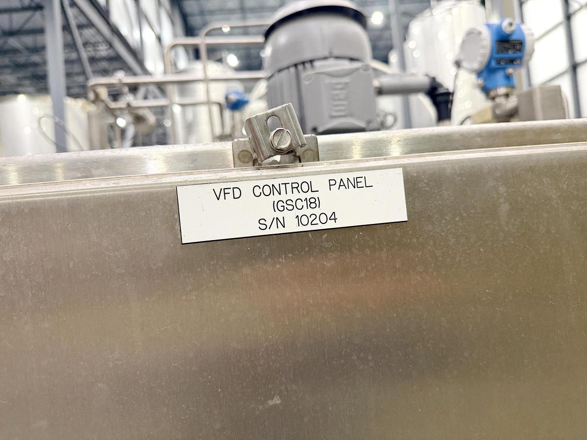 Used Used GEA Westfalia Clarifier Skid, Model GSC 18-06-577