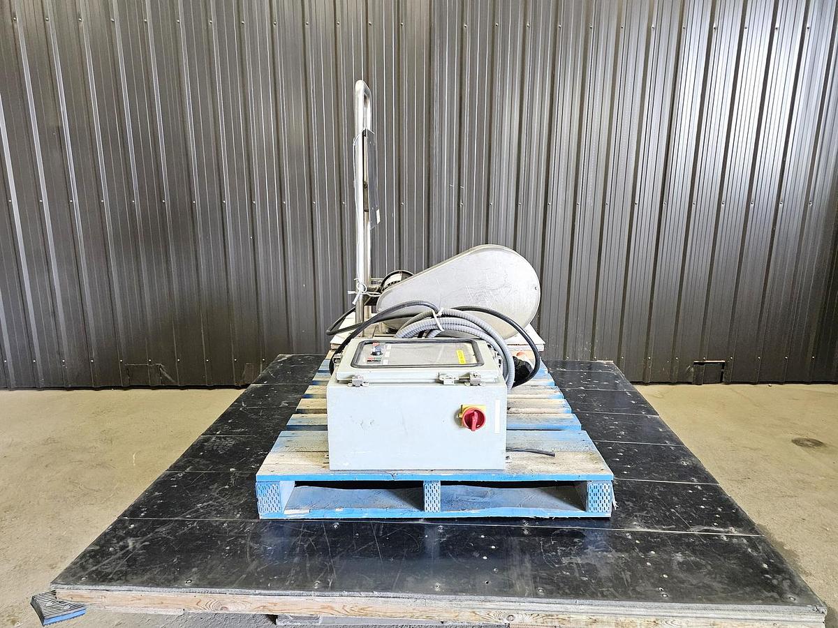 Used Used Waukesha Rotary Lobe Pump, Model 18, 1.5 HP