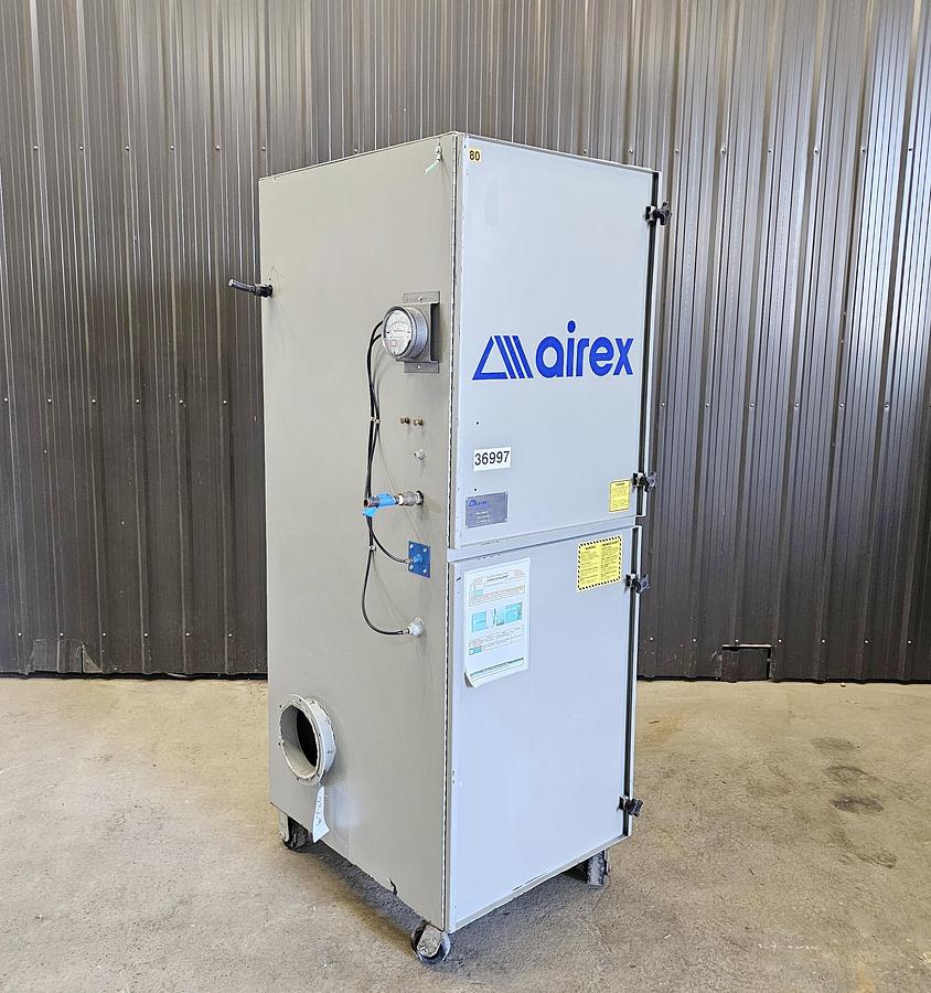 Used Used Airex Dust Collector, With 3 HP Fan