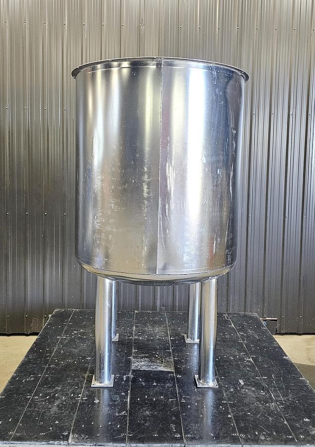 Used Used 275 Gallon Tank, Stainless Steel