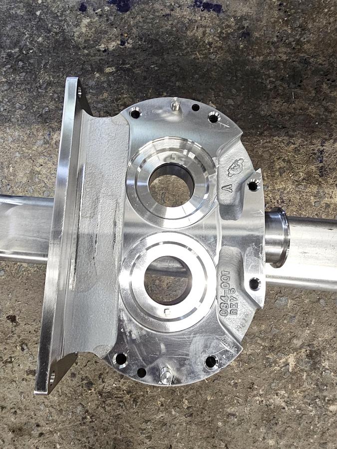 Used Used 400 Gallon Jacketed Tank (Reactor), With Waukesha Pump & Load Cells, Stainless Steel