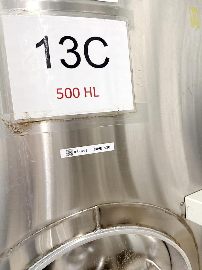 Used Used 13,208 Gallon Tank, 304 Stainless Steel, With Heat Exchanger & Pump