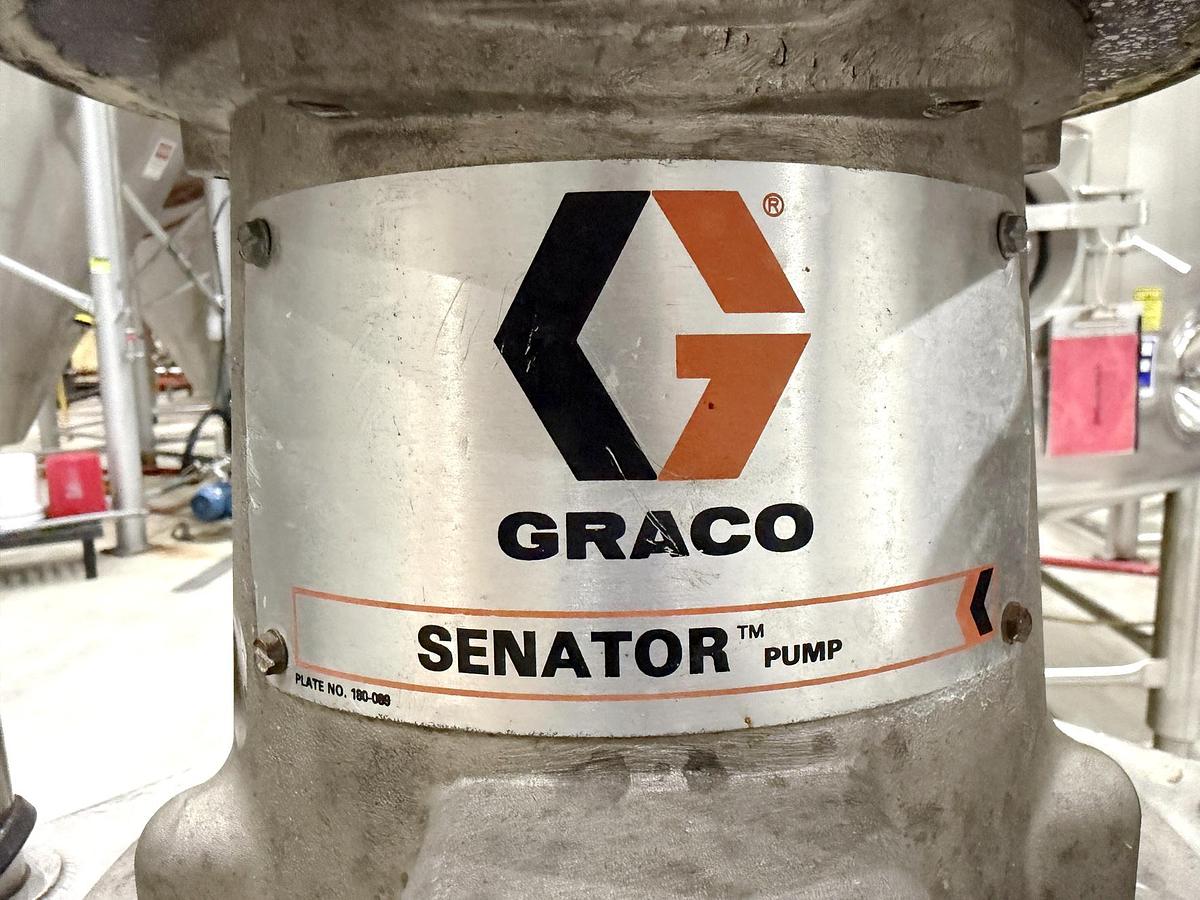 Used Used Graco Senator Sanitary Drum Unloading Station