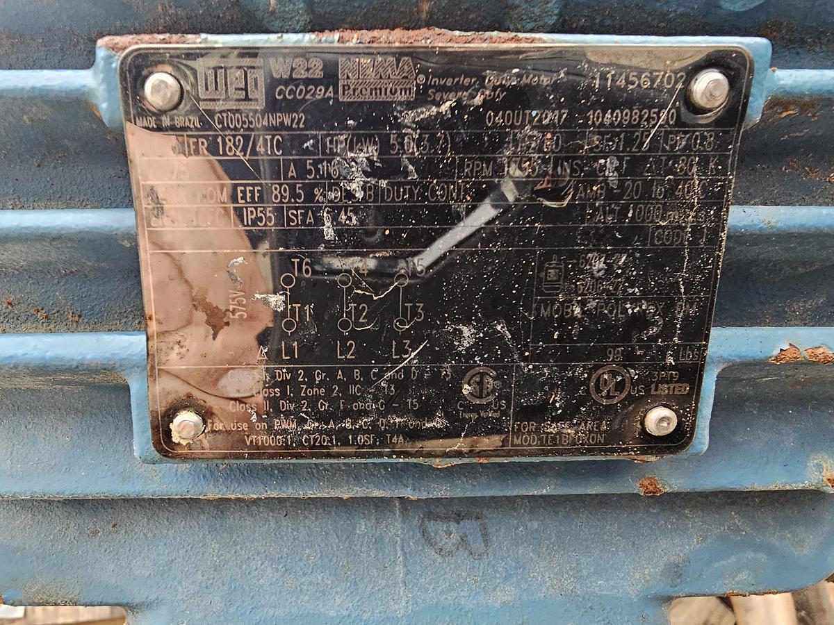 Used Used Law Marot Milpro screw conveyor, 10'' Wide x 360'' Long