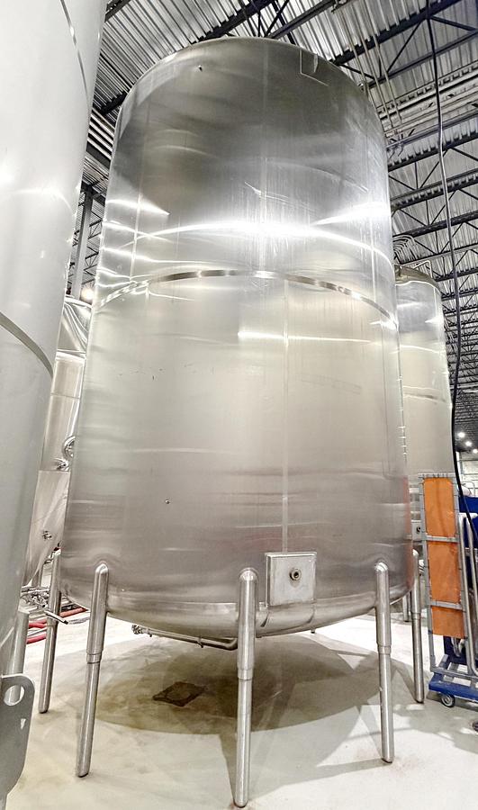 Used Used 17,000 Gallon DCI Tank, 304 Stainless Steel