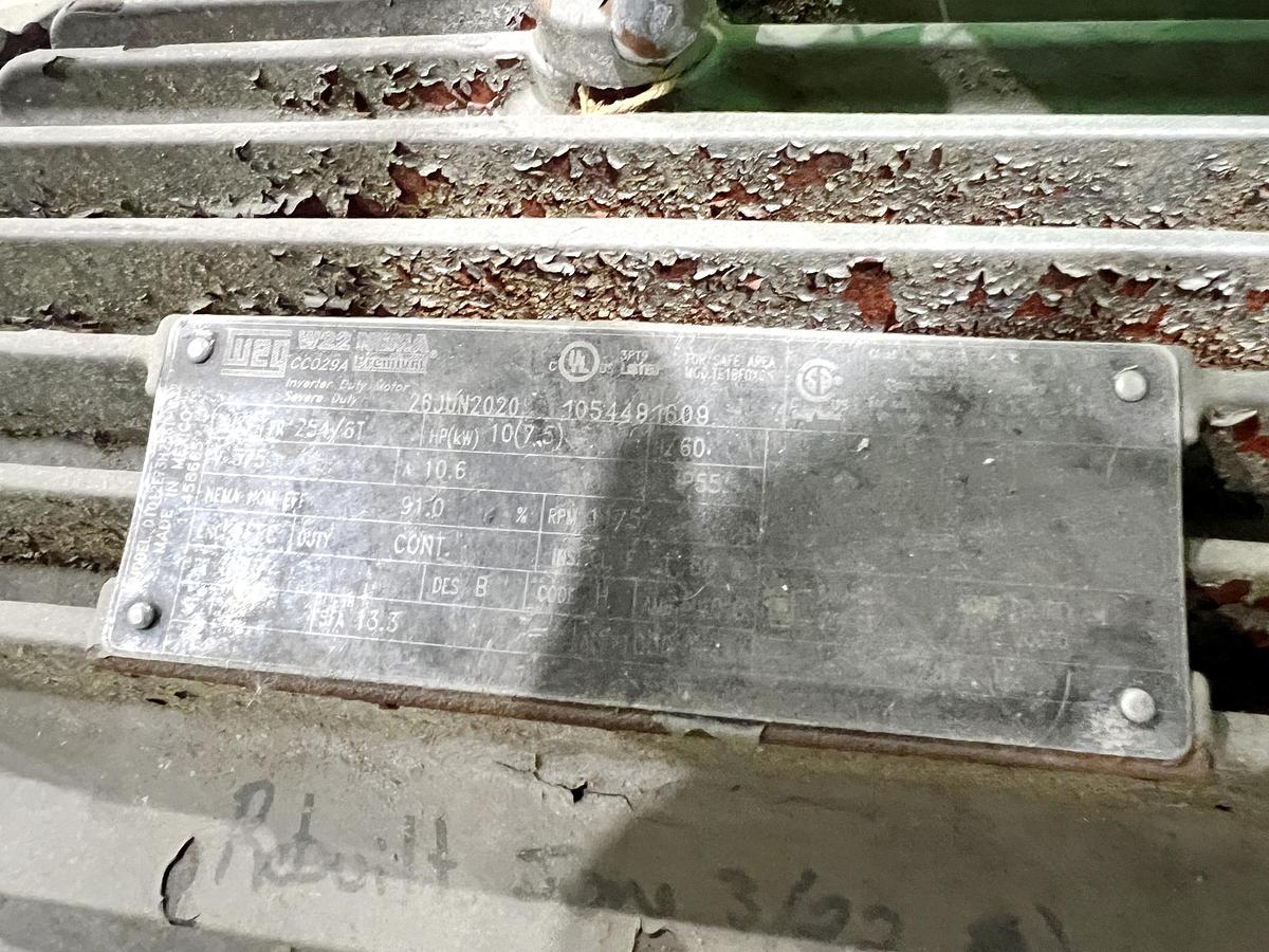 Used Used Fristam Twin Screw Pump, Model FDS2