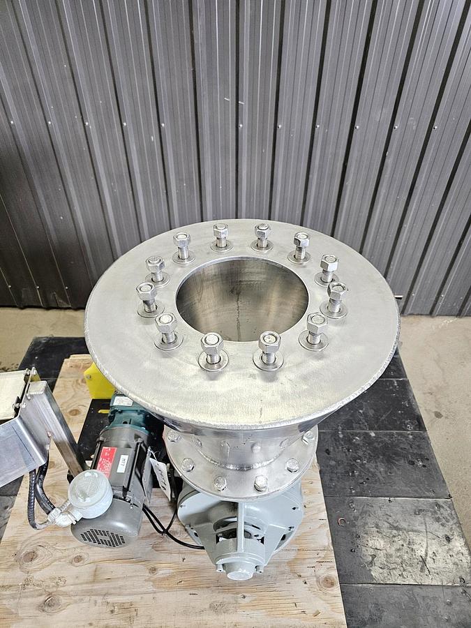 Used Used Rotary Air Lock Valve, 10" X 10"