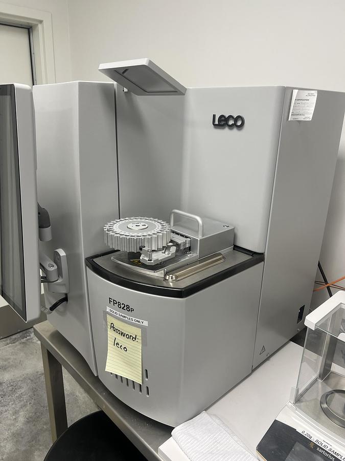 Used Used Leco Nitrogen/Protein Analyzer, Model FP828P