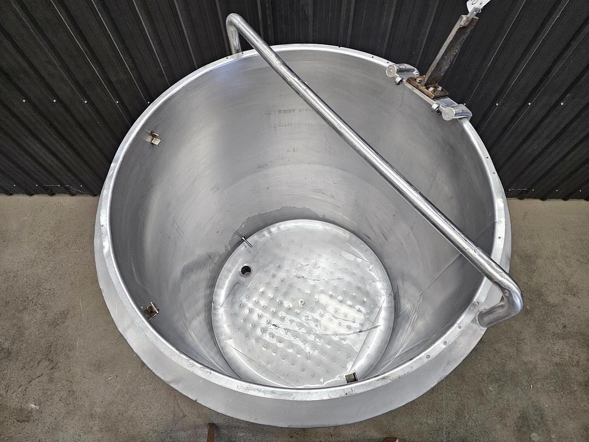 Used Used 300 Gallon Jacketed Tank, Stainless Steel
