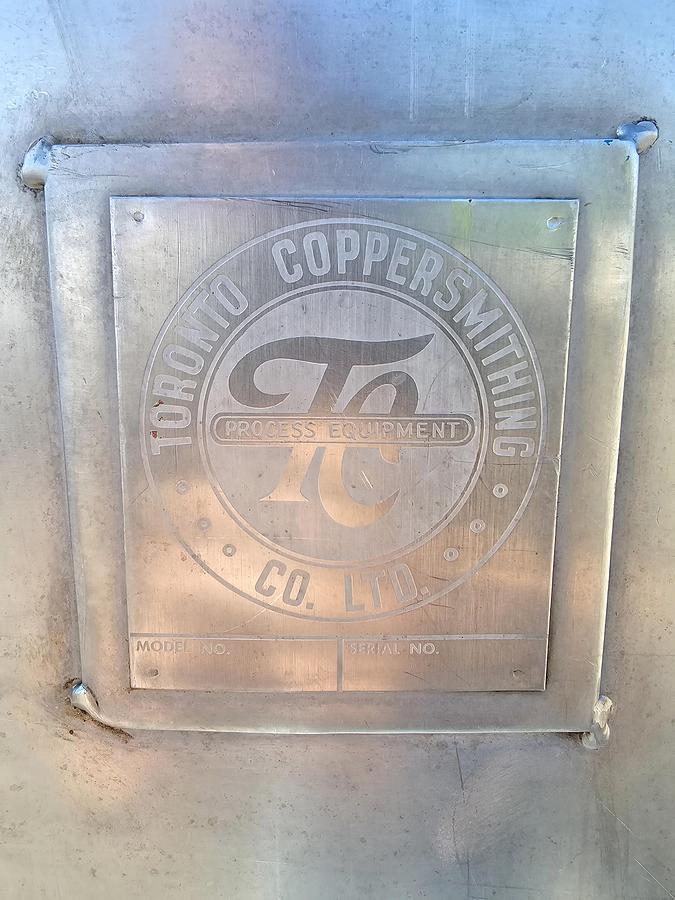 Used Used 1700 Gallon Jacketed Tank, 304 Stainless Steel, With Mixer