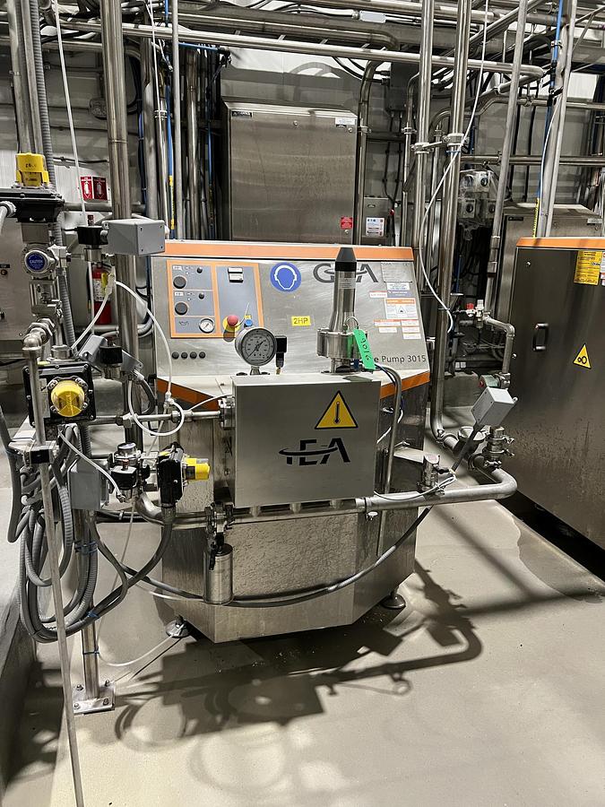 Used Used GEA Ariete 3015 Homogenizer 