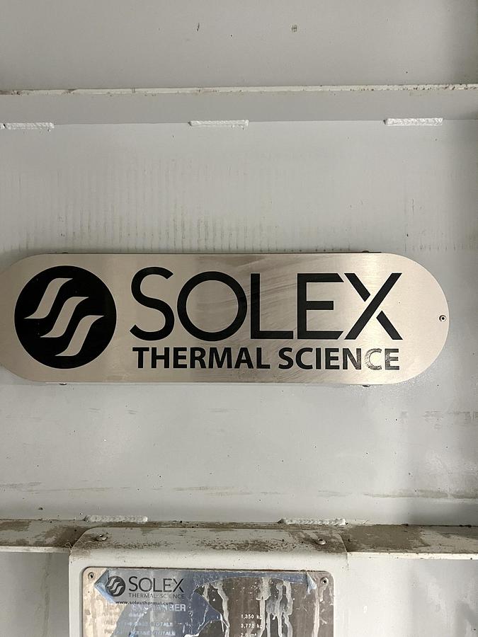 Used Used Solex Thermal Science Heat Exchanger, With Screw Conveyor