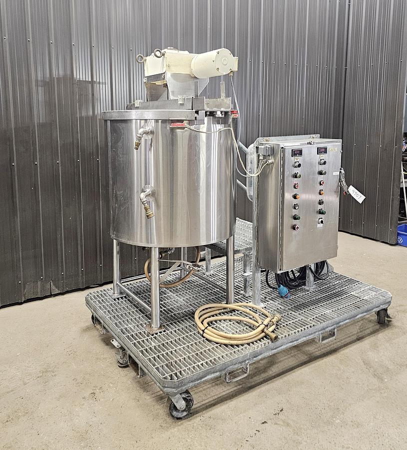 Used Amplio Auction - Lot 54 Stainless steel mixing tank
