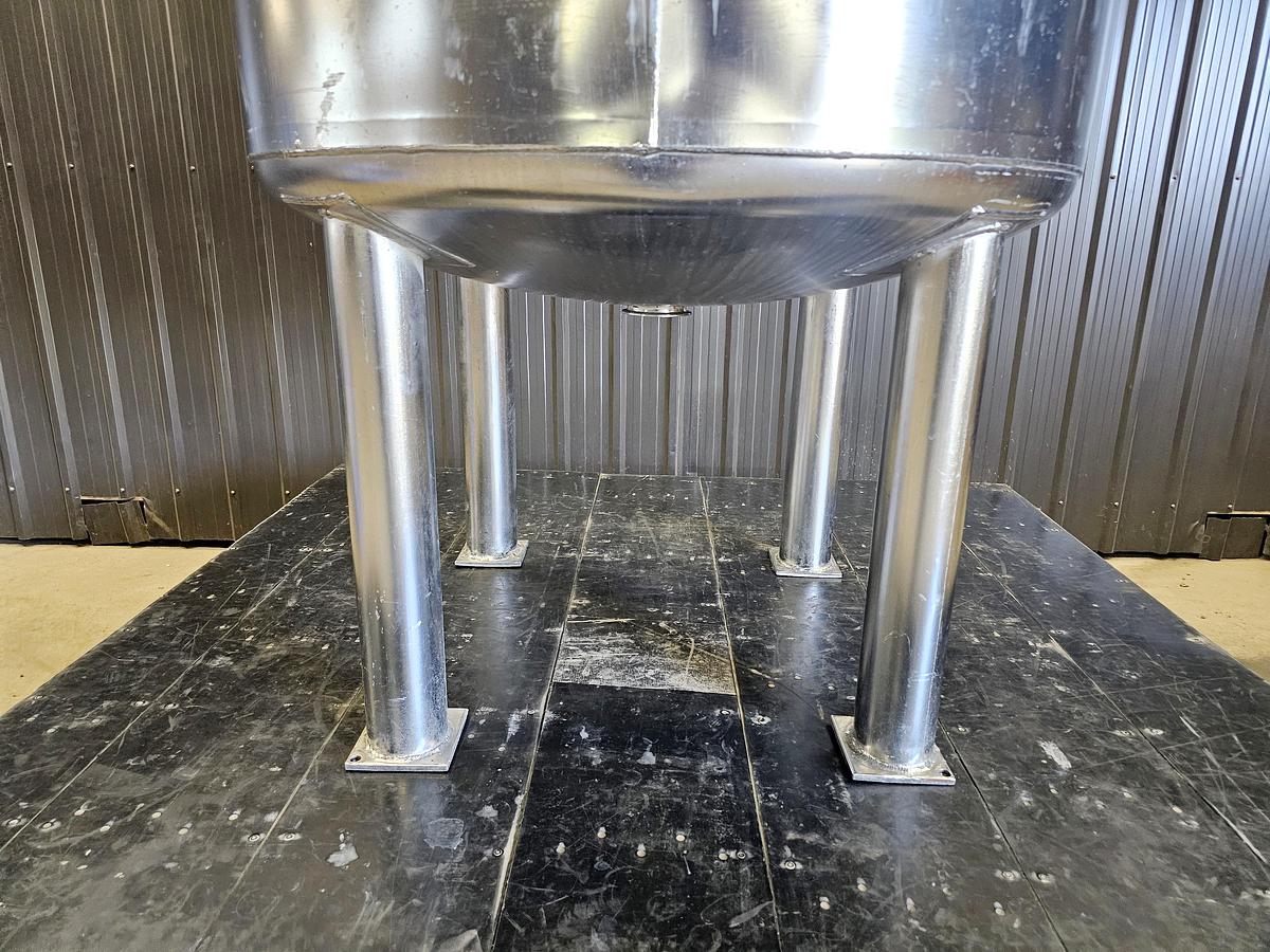 Used Used 275 Gallon Tank, Stainless Steel