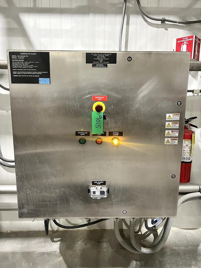 Used Used GEA Westfalia Disc Stack Centrifuge, Model SSI-300-06-772