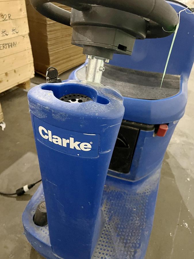 Used Used Clarke Micro Rider Scrubber, Model RA40