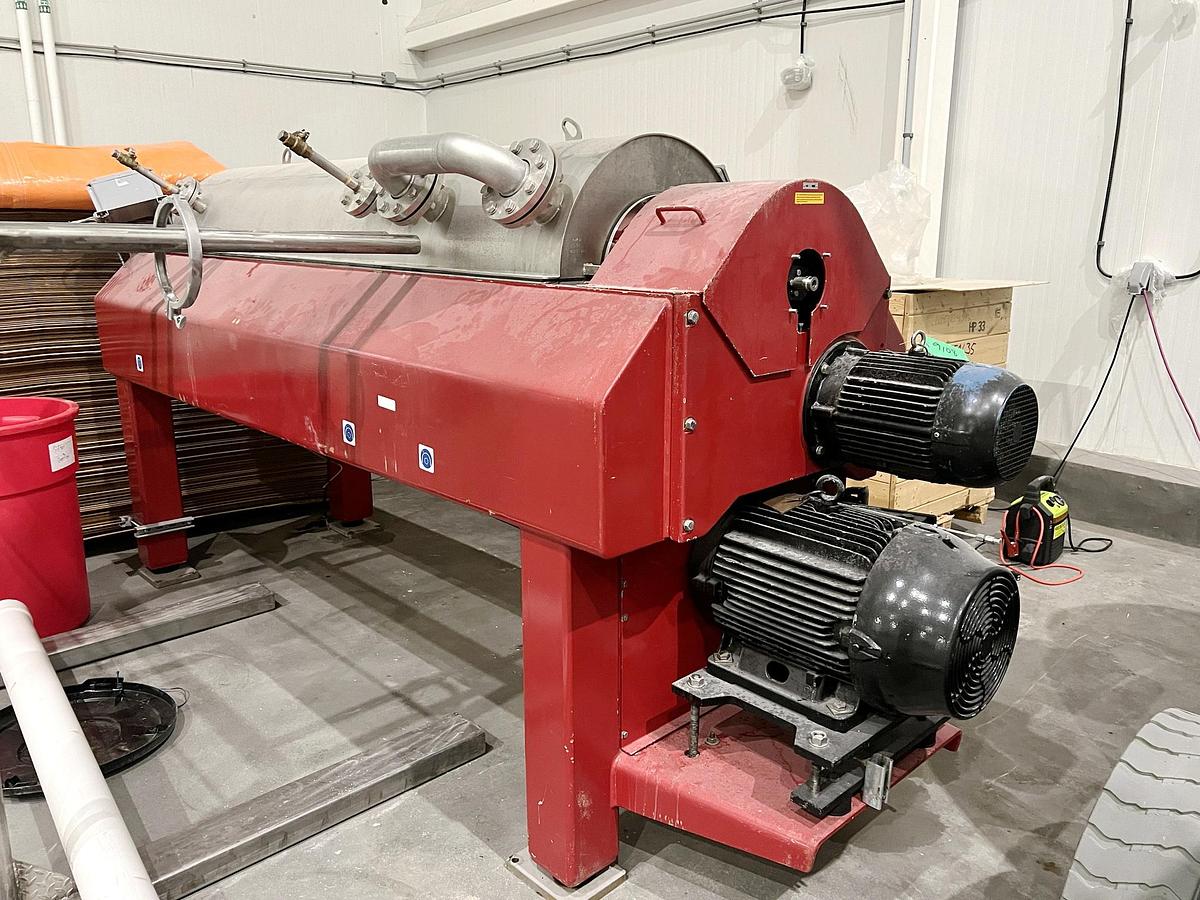 Used Used GEA Westfalia Decanter Centrifuge, Model CC 458-21-32