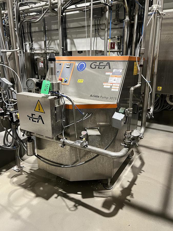 Used Used GEA Ariete 3015 Homogenizer 