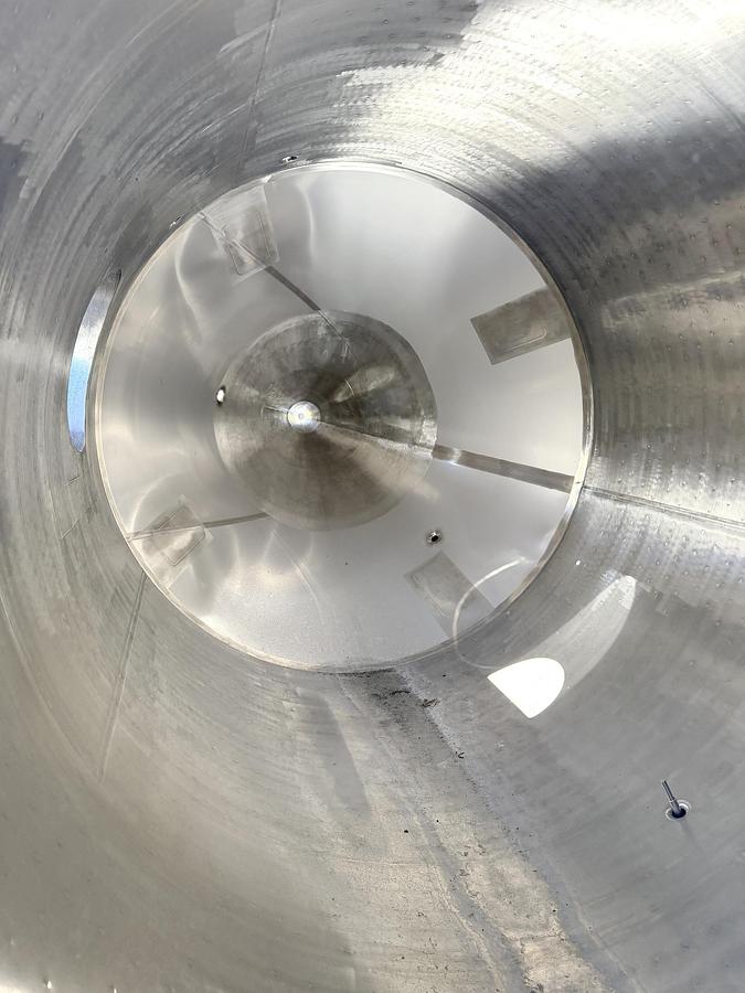 Used Used 2480 Gallon Jacketed Tank, 304 Stainless Steel
