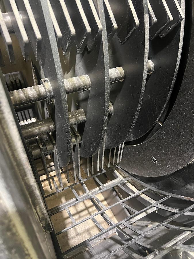 Used Used CPM Roskamp Champion 125 HP Hammermill, With Rotary Feeder