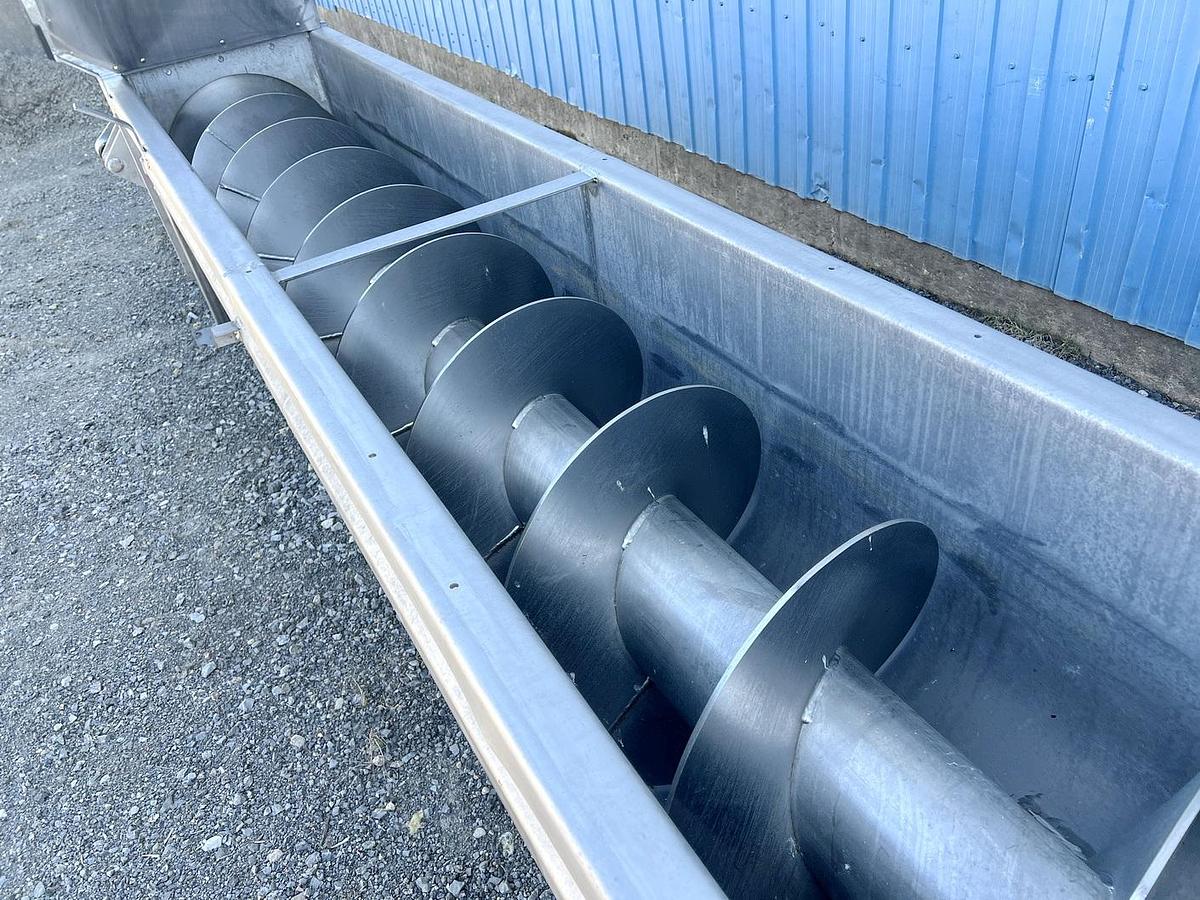 Used Used Screw Conveyor, 24’’ Diameter x 252’’ Long