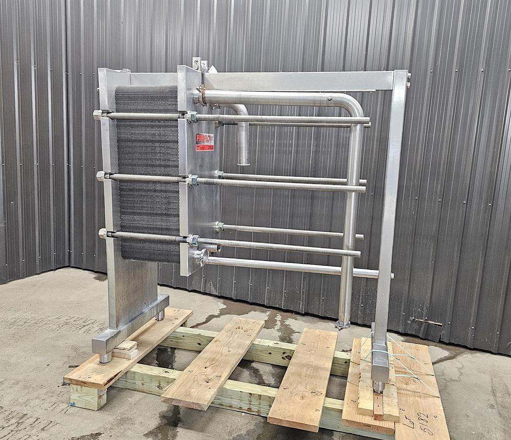 Used Used AGC Plate Heat Exchanger, Sanitary