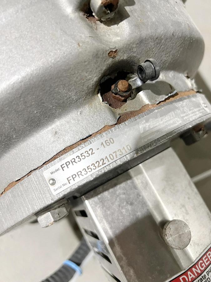 Used Used 2500 Gallon Tank, Stainless Steel, With Mixer & Pump