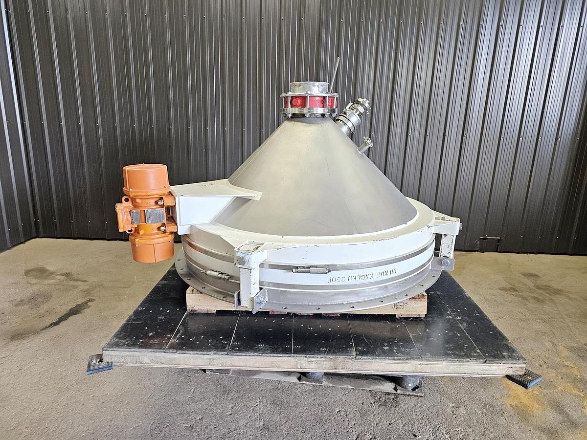 Used Used 150 Gallon Vibrating Hopper, 20 Cu.ft., Stainless Steel