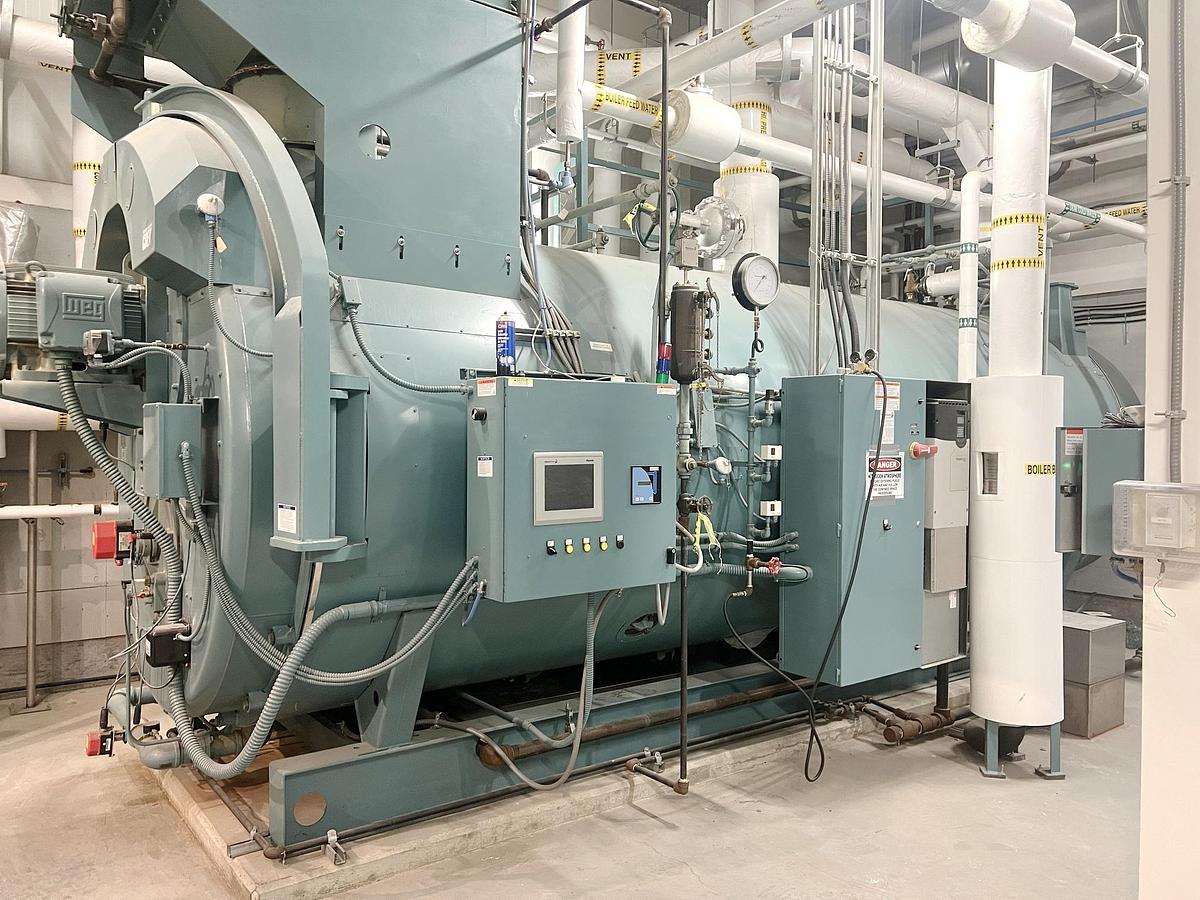 Used Used Cleaver Brooks Boiler, Model CBEX-DE 700-800-150ST