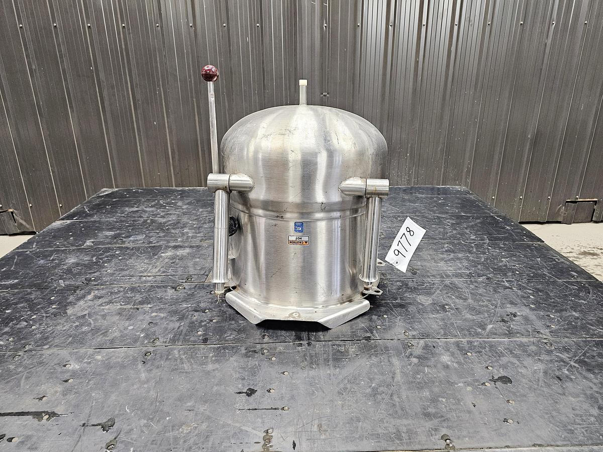 Used Used Crown Food Service Equipt. LTD Kettle, 12 Gallon, Stainless Steel