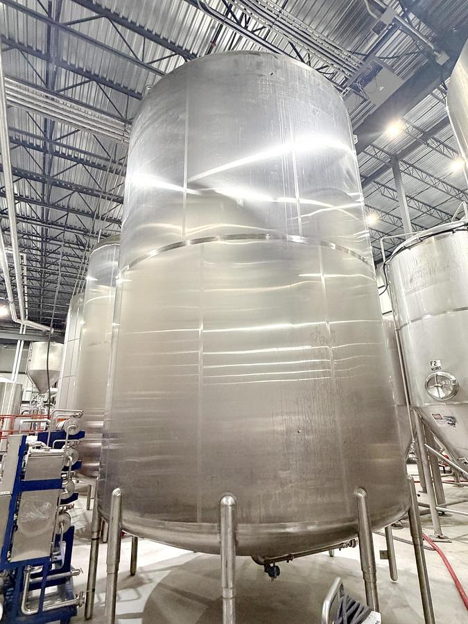 Used Used 14,000 Gallon Cherry-Burrell Tank, 304 Stainless Steel