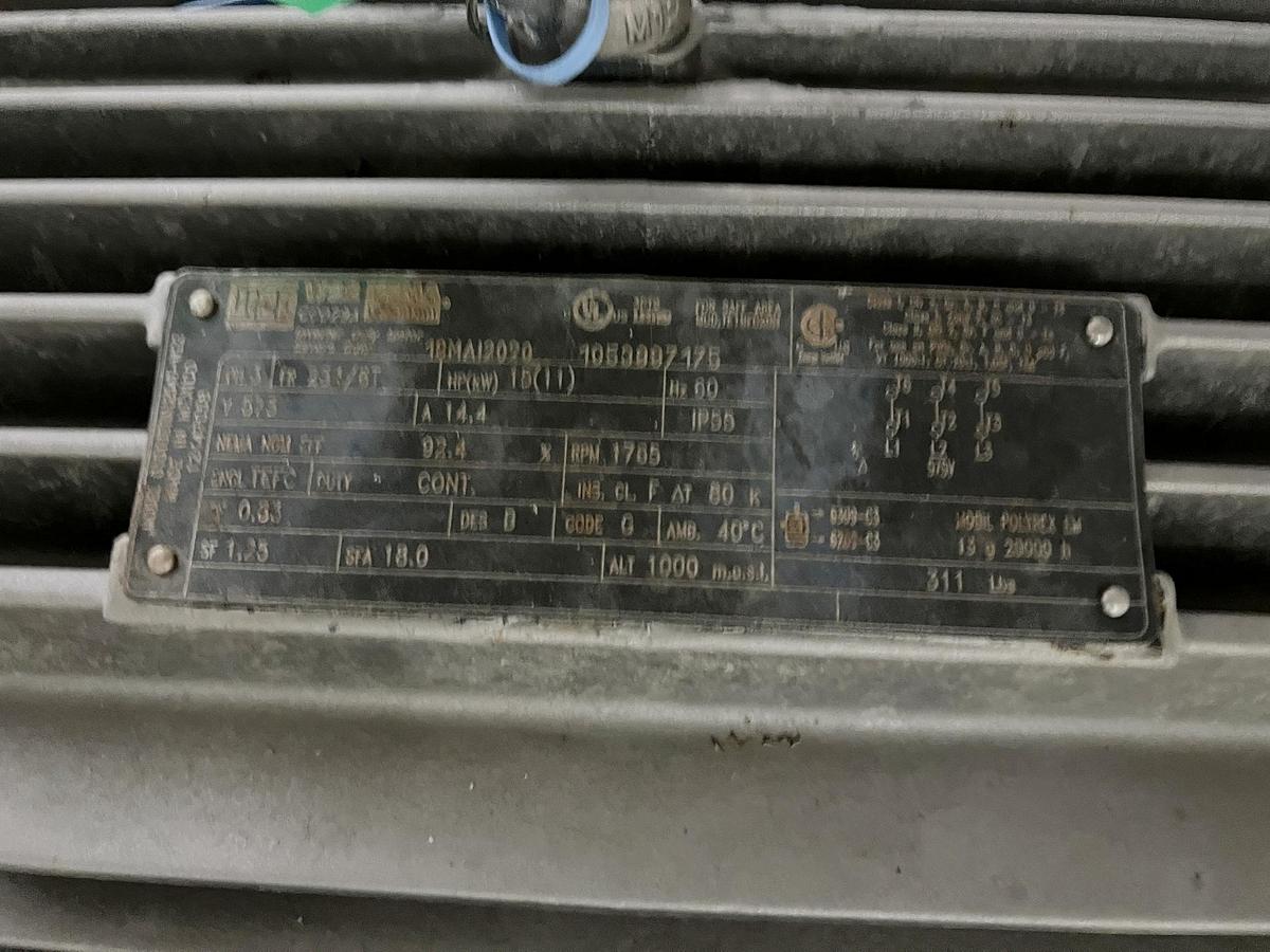 Used Used 1600 Gallon Jacketed Tank, Stainless Steel, With Scrape Agitation & Twin Screw Pump